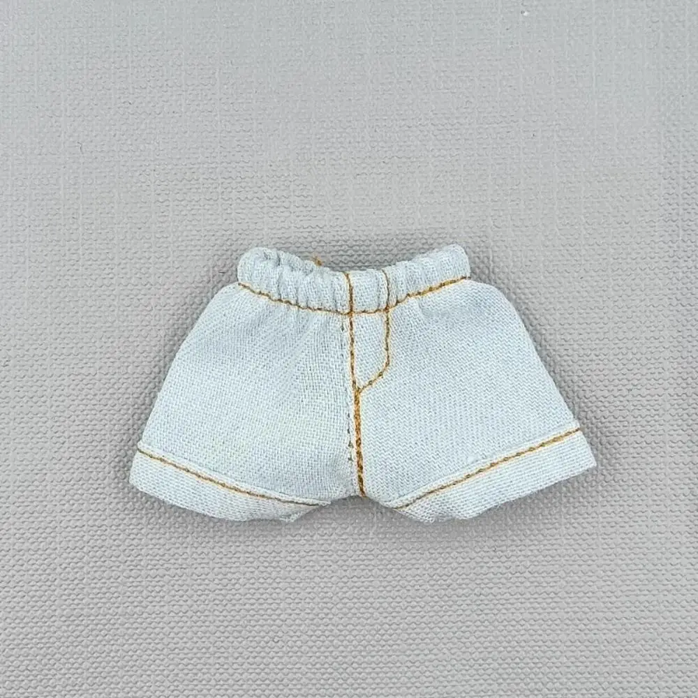 Pantaloncini per bambole di moda Vestiti 8 colori Pantaloncini di jeans fatti a mano Abiti Giocattoli per bambini per bambola 1/11 OB11/Per bambole BJD 1/12