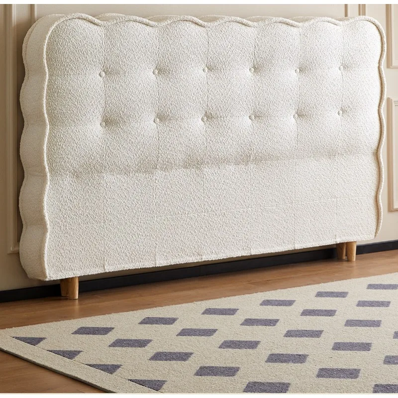 Panda sleep fabric headboard 2026 new chenille children's removable and washable soft bag backrest board single purchase