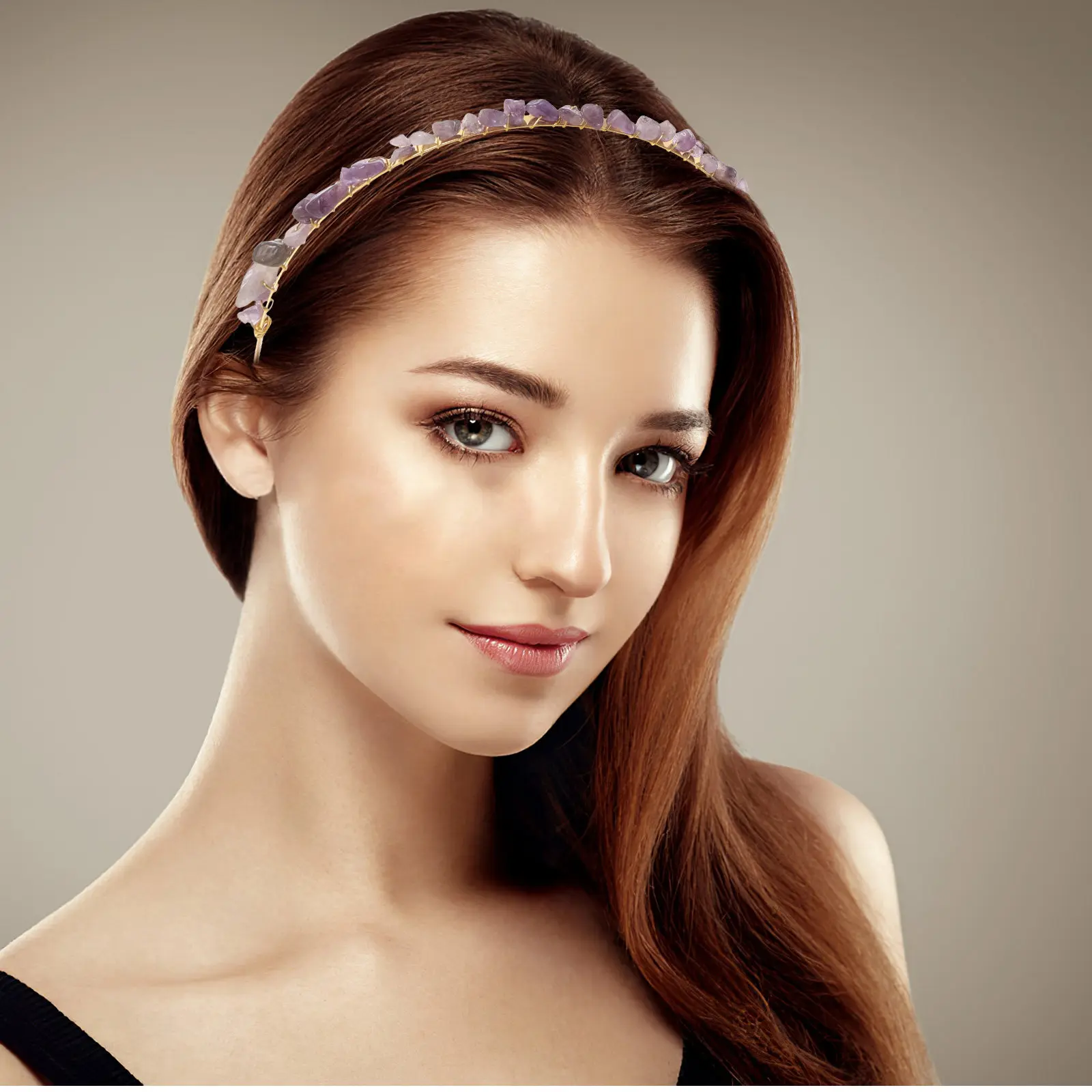 Exquisite Crystal Bridal Headband Handmade Elegant Crown Style Wedding Hair Accessory for Brides Festive Prom