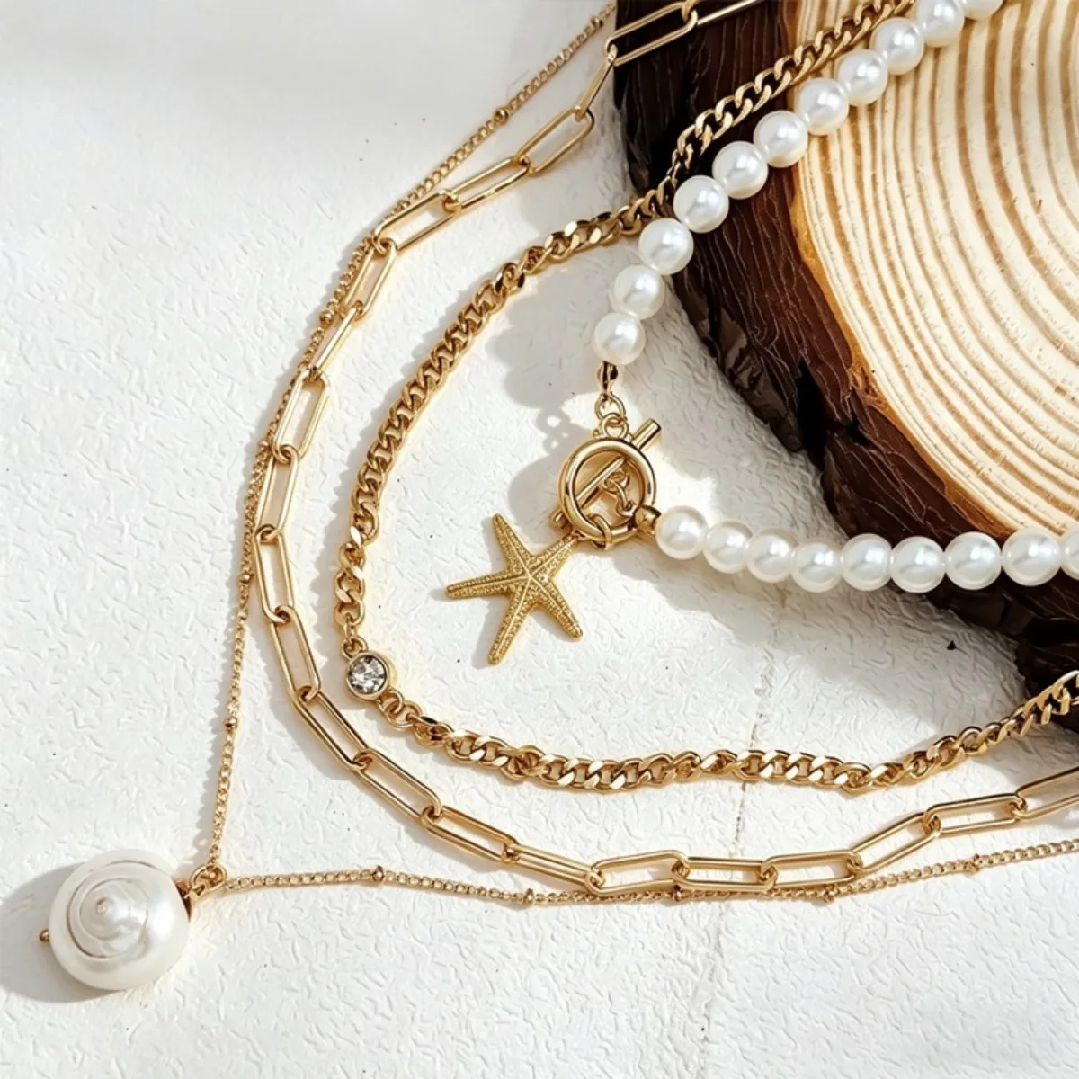 Multi Strands Cord Necklace Feather Metal Charms Tassel Design Bohemian Vintage Handcrafted Women Fashion Ornament
