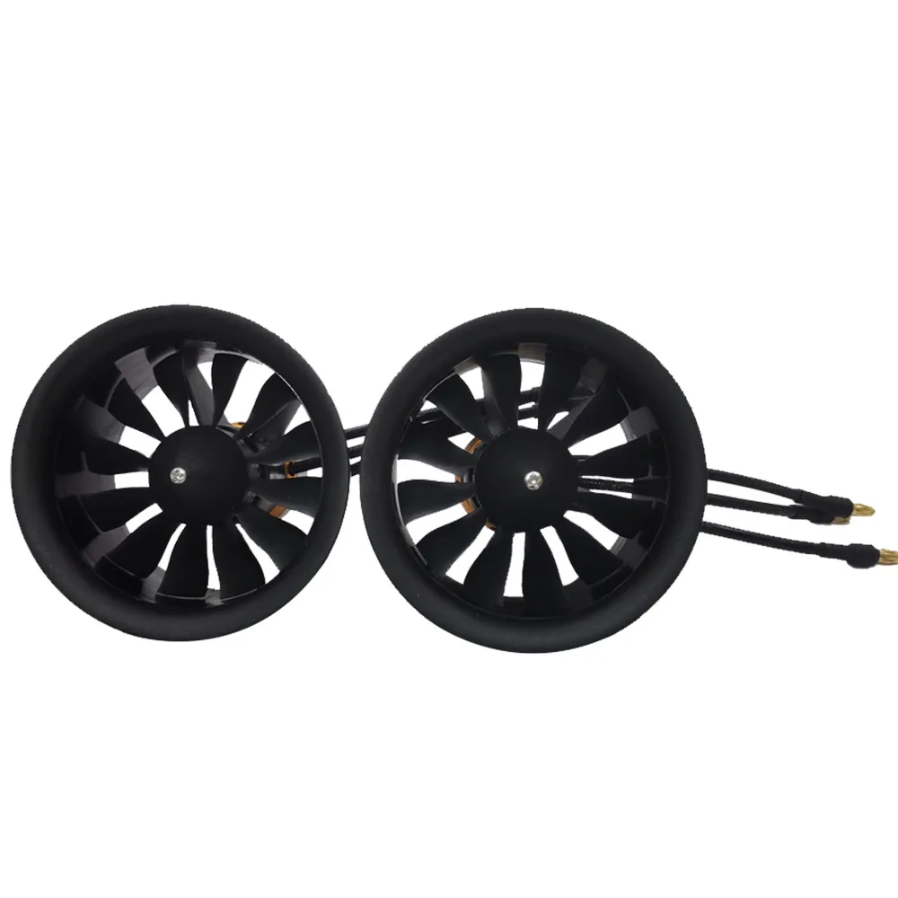 

50mm 12 Blades Ducted fan EDF CW CCW With QX-MOTOR QF2611 3S 4S Brushless Motor 3300kv/4000kv/4600kv/5000kv