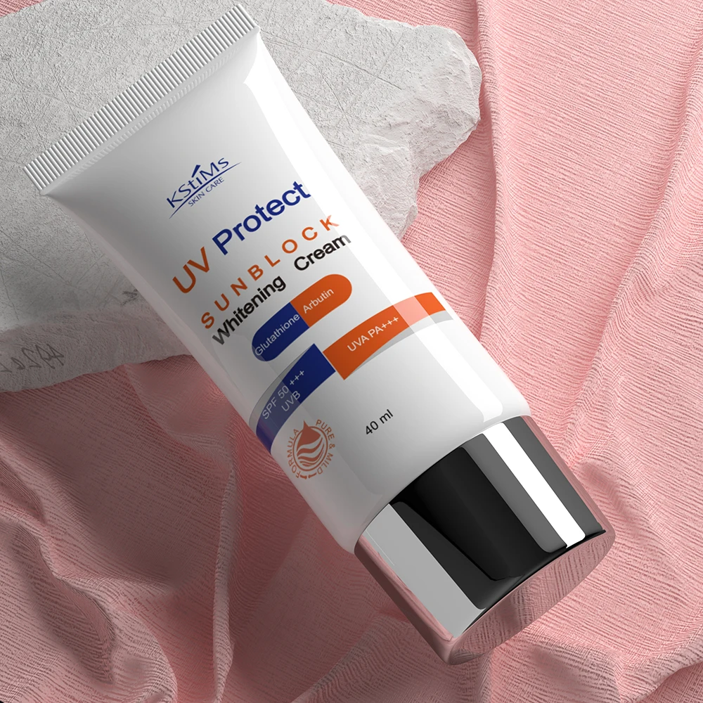 Loción solar resistente al agua y no graso con crema hidratante facial diaria SPF 50 de amplio espectro