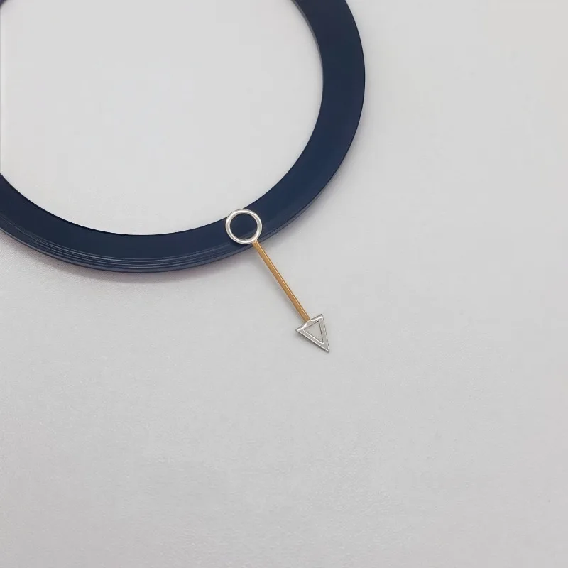 Accessori per la modifica dell'orologio per lancette NH34 perno dell'orologio meccanico GMT a quattro pin forte verde luminoso per movimento NH34