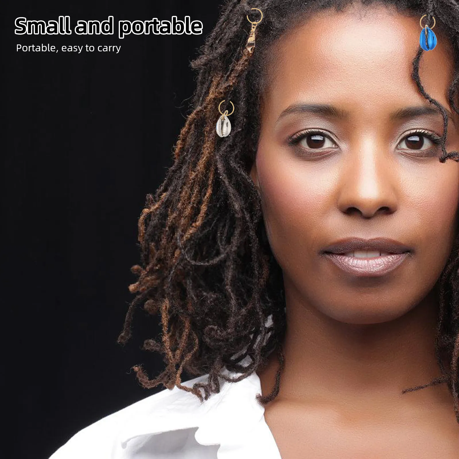 

Набор из 13 украшений для волос: богемные кольца с ракушками для кос и дредов, аксессуары для укладки волос своими руками, для фестивалей