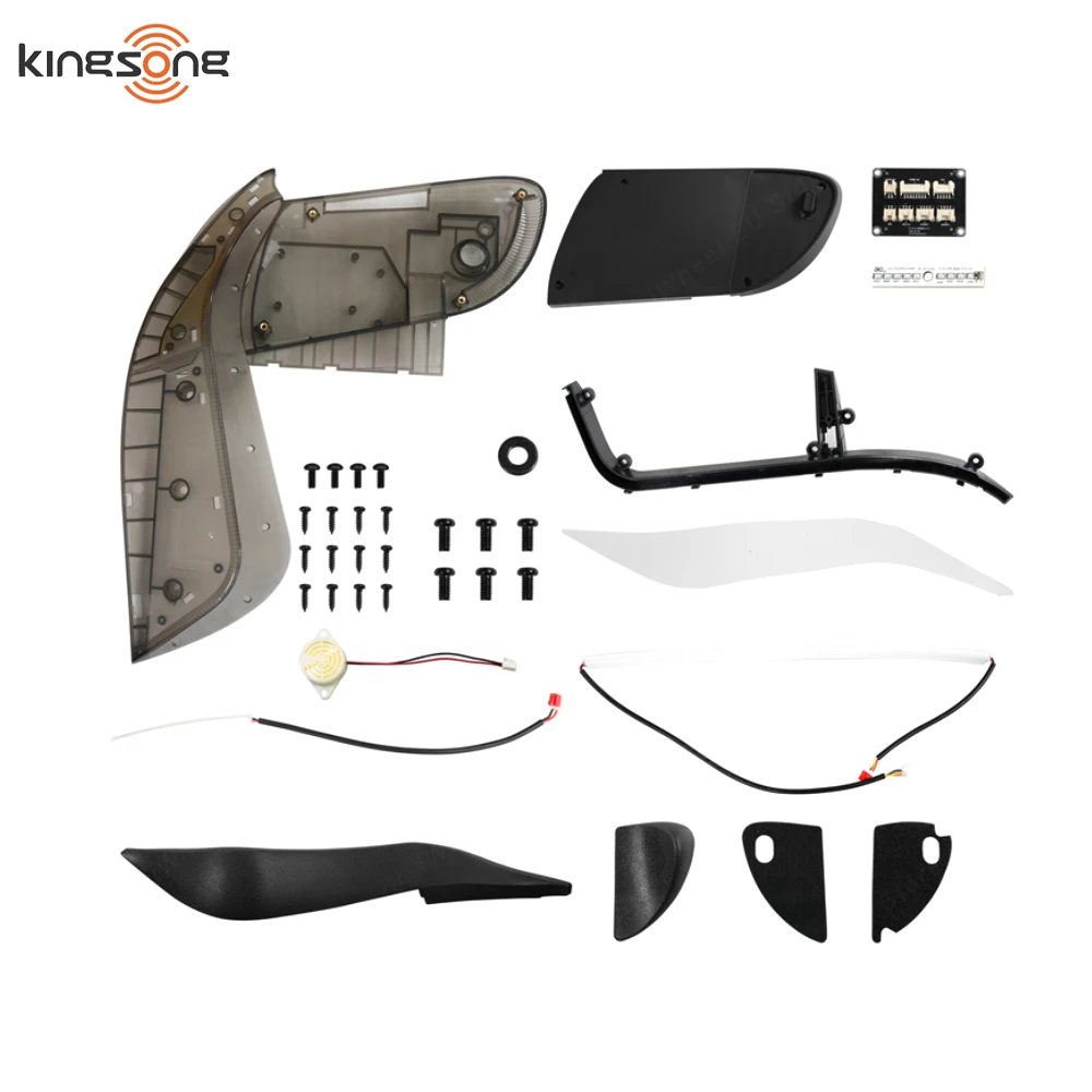 KingSong S19 Pro Side Panel Kit Outer Shell Casing for KingSong S19 Electric Unicycle Complete Side Cover Assembly with Wiring