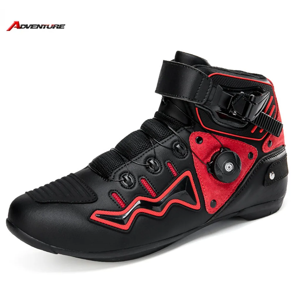 

Riding Porosity Motorcycle Breathable Protective Boots Off-Road Commuter Racing Riding Boots Road Shoes Cushioning