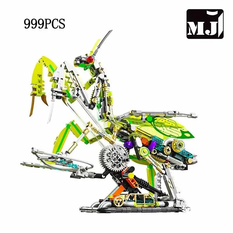 

Mantis Mechanical Model Kit - 999PCS Educational DIY Desk Decor Toy Gift for Kids & Adults