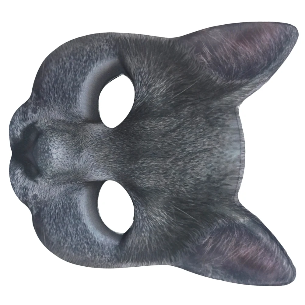 

Half Face Cat Eva Fabric Costume Masquerade Carnival Halloween Party Mask For Men Women Face Mask Cosplay