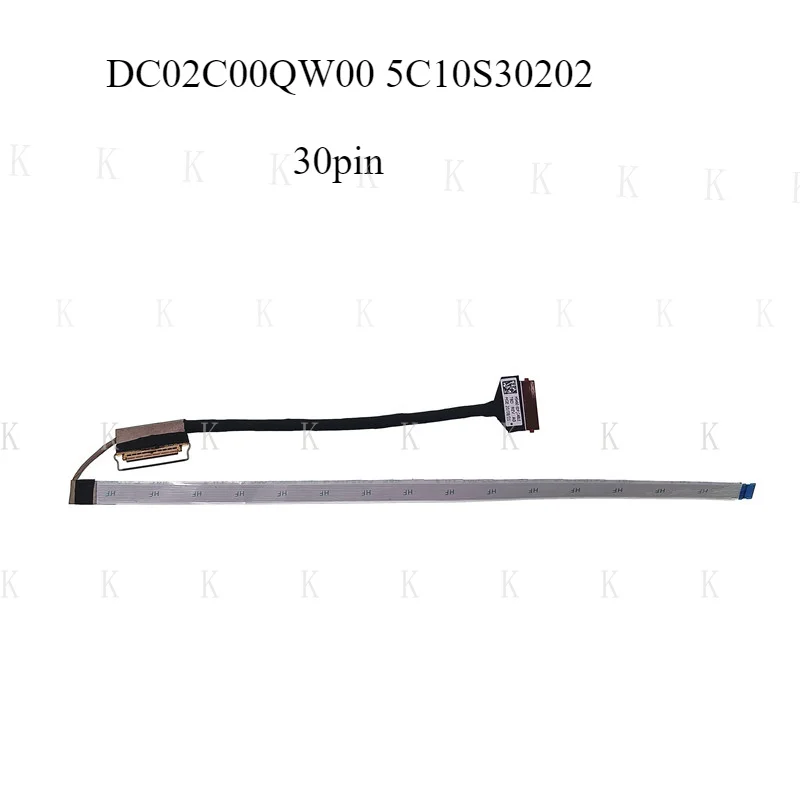 CC  LCD Cable for Lenovo 14ADA6 82KT 2021 HS460 DC02C00QW00/10 5C10S30202