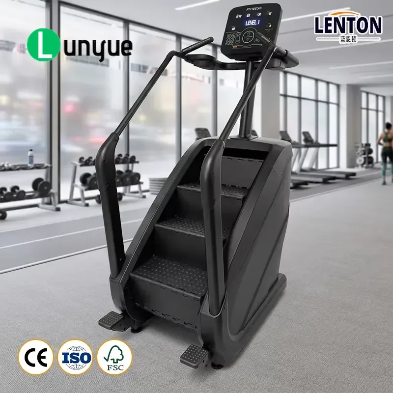 Commercial Electric Stair Climber Heavy Duty Aerobic Trainer for Gym Fitness Equipment Durable High Power Professional Use