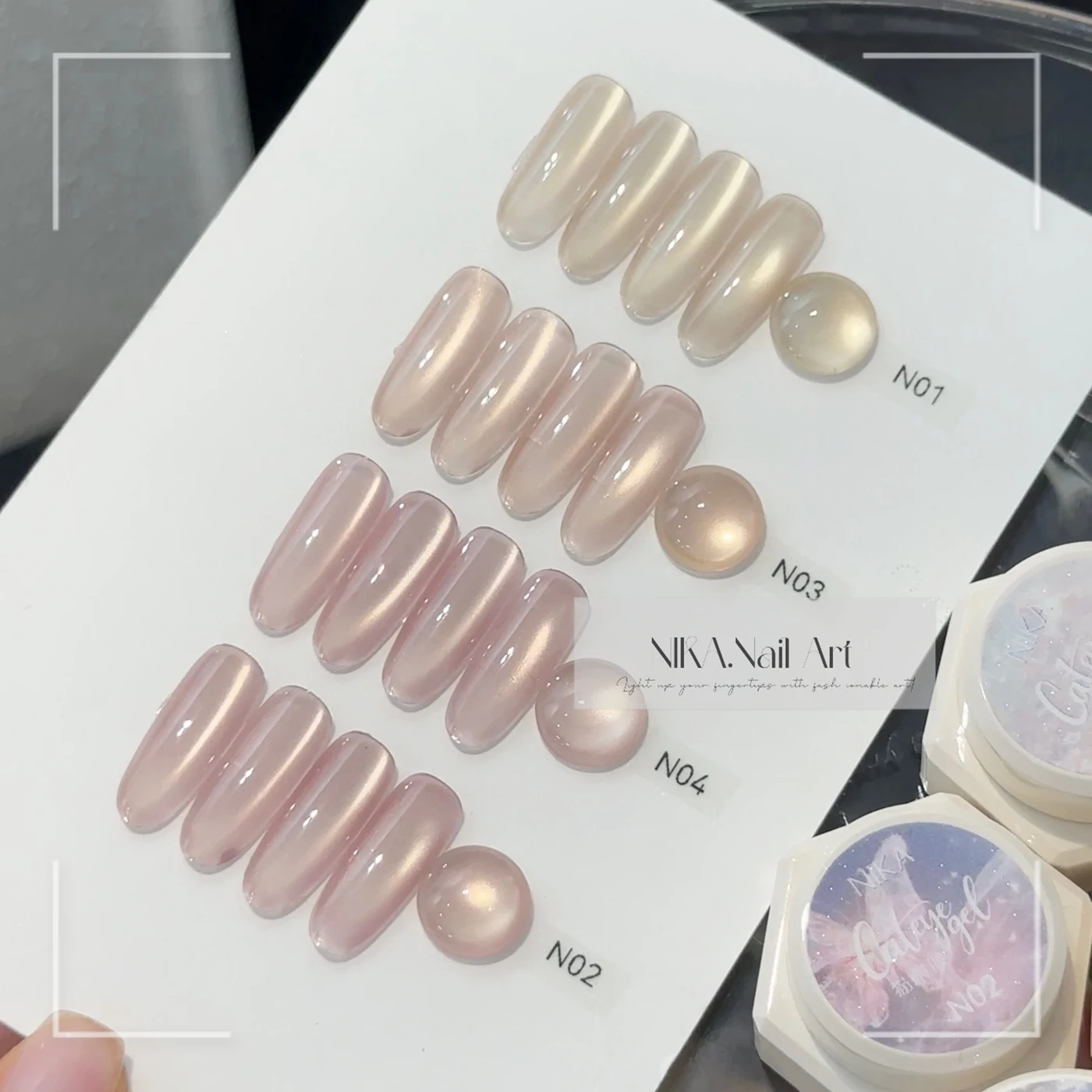 

Магнитный гель телесного цвета, золотой кристалл, гель-лак для ногтей «кошачий глаз», 5 мл, полуперманентный гель для ногтей Soak Off UV LED для маникюрного салона