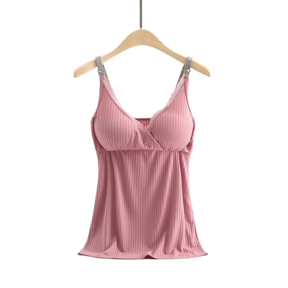 Thin Push Up Breast Feeding Tanks Wire Free Underwear Nursing Tops Prevent Sagging Bralette Feeding Top Women Intimates