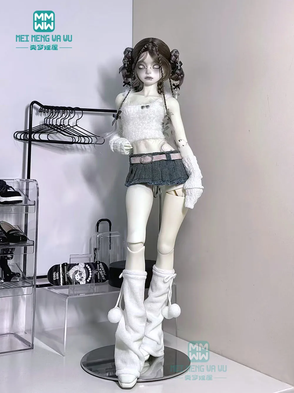 

Fits 1/3 1/4 1/6 BJD Doll Socks DD SD MSD Wool pullover socks Toys gift
