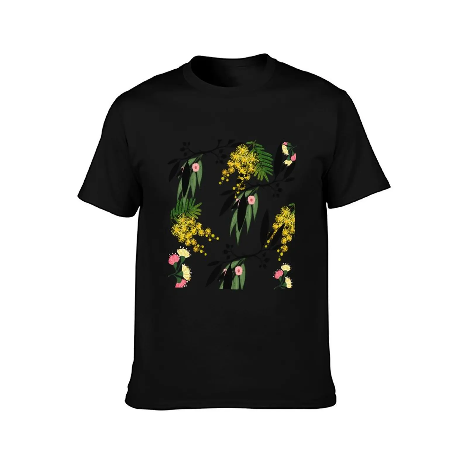 Wattle and Gum T-Shirt Plus Size Summer Short Sleeve T-Shirt