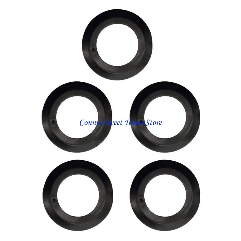 LXAF 5-piece/set Kitchen Sink Drain Seal Rubber Washer Basket Washers for Sink 2 Type