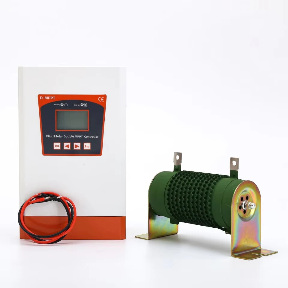High Efficient Smart New 24V 48V Wind 1000W Photovoltaic 1200W MPPT/PWM Solar Hybrid System Air Cooling Charge Controller