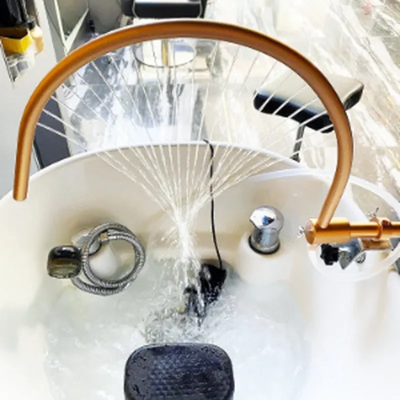 Adjustable Ceramic Basin Water Circulation Flushing Head with Elbow Therapy Accessories Automatic Pump System for Home Use