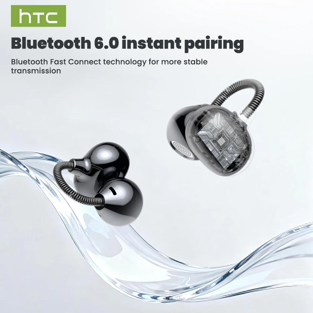 Auriculares Traductor DeIdioma 2026 AI Translation Real-Time Surround Sound Non In Ear Comfort Sport HTC NE67 Wireless Earbuds