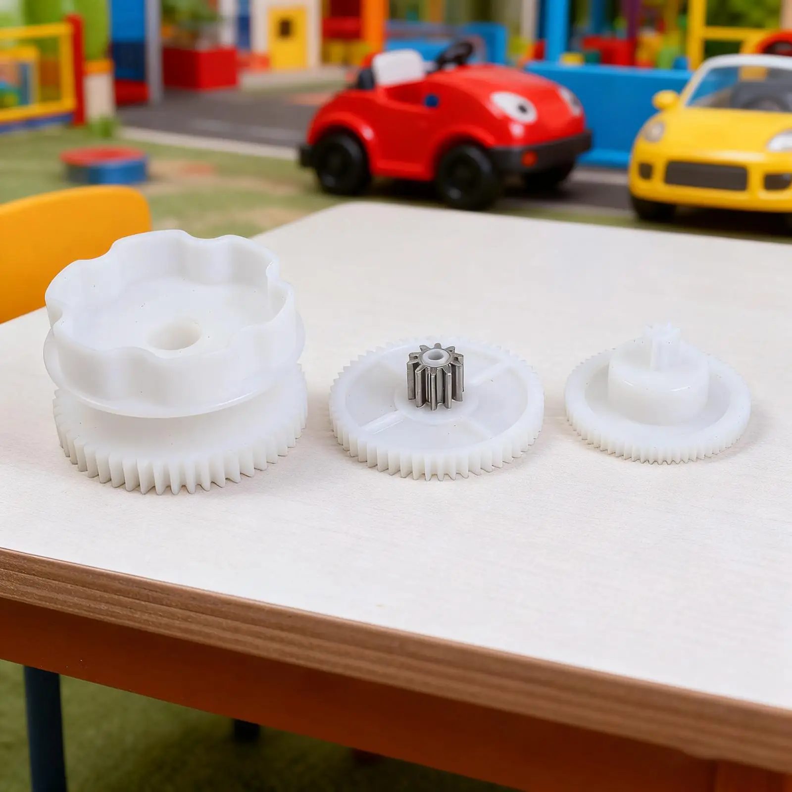 550 and 390 Plastic Gear for Children's Electric Ride On Toy Car For Gearbox Compatible with RC Car Motor Gear Accessories