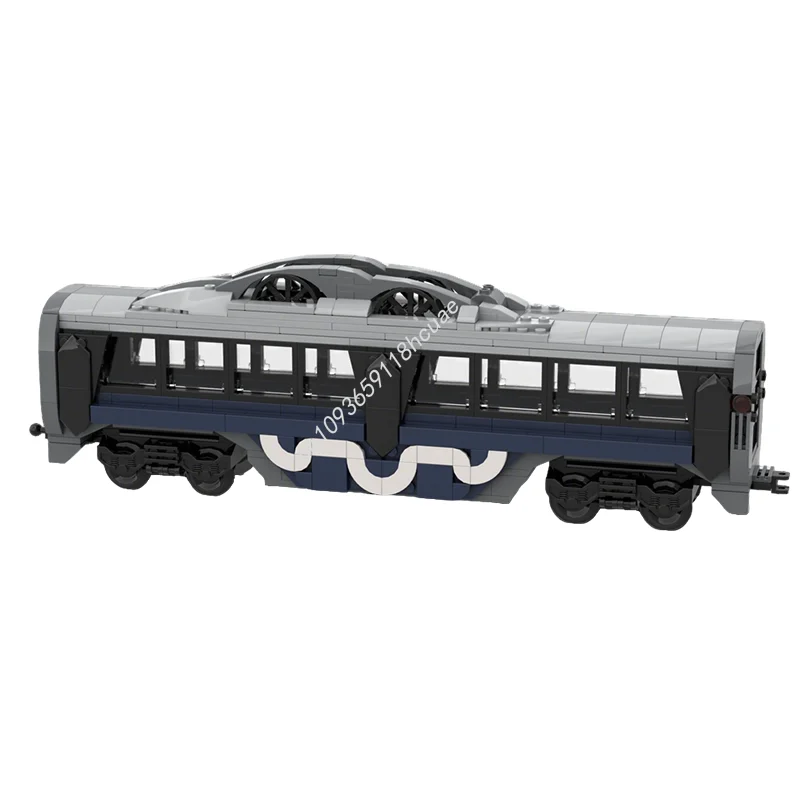 454pcs MOC FFVIII Intercontinental Train City Trains Model Building Blocks Christmas Gifts Architecture Toys Education Brick