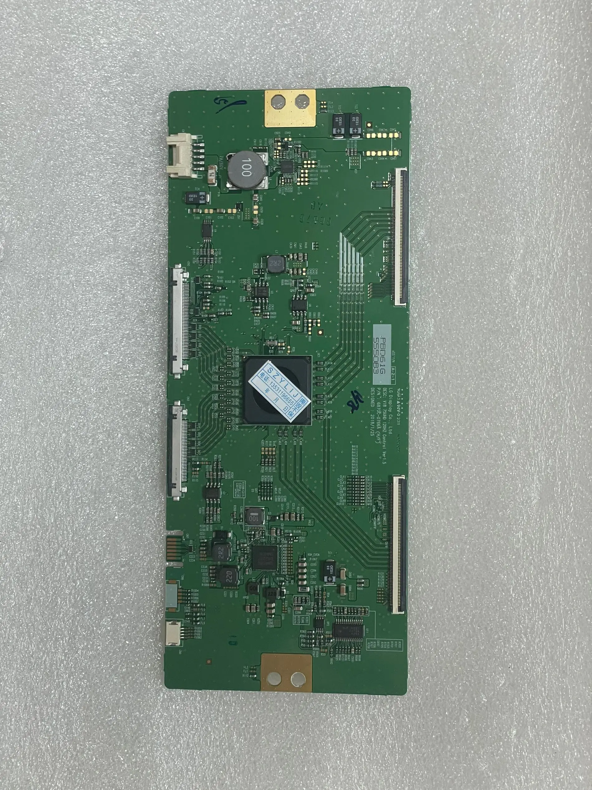 

6870C-0766A logic board for T-CON V18 75UHD 120HZ