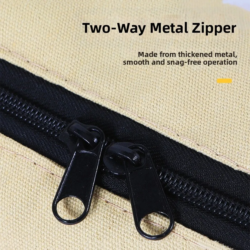 Fishing Rod Carry Bag Foldable Design with Wide Shoulder Strap and Comfort Handle 120x18cm Polyester Storage Case
