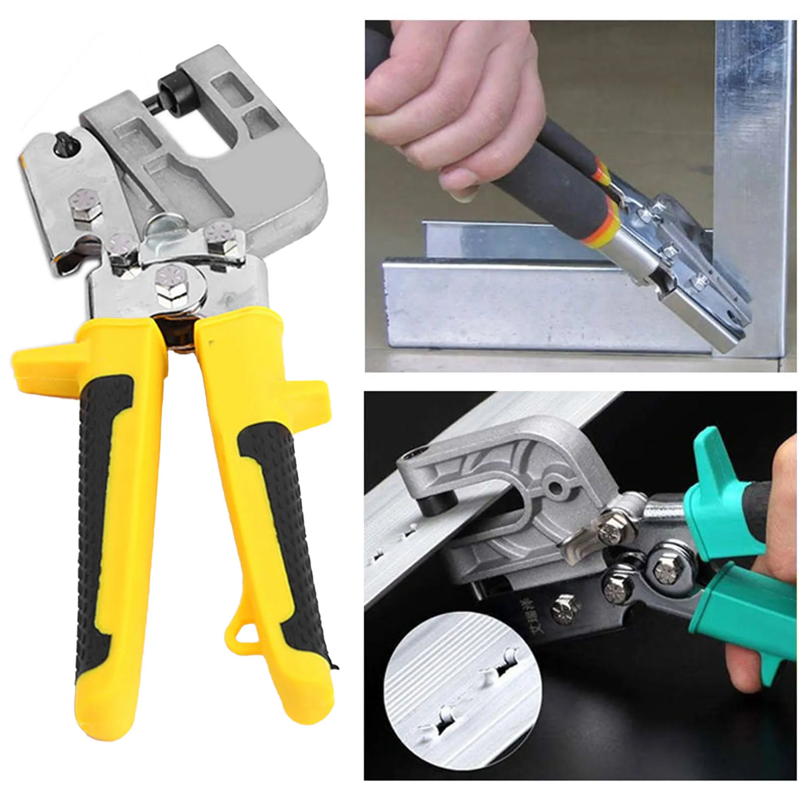 Ceiling Joist Tool Keel Forceps Keel Pliers Keel Pliers Forceps Steel Ceiling Riveting Clamp Stud Crimper Woodworking Joist Tool