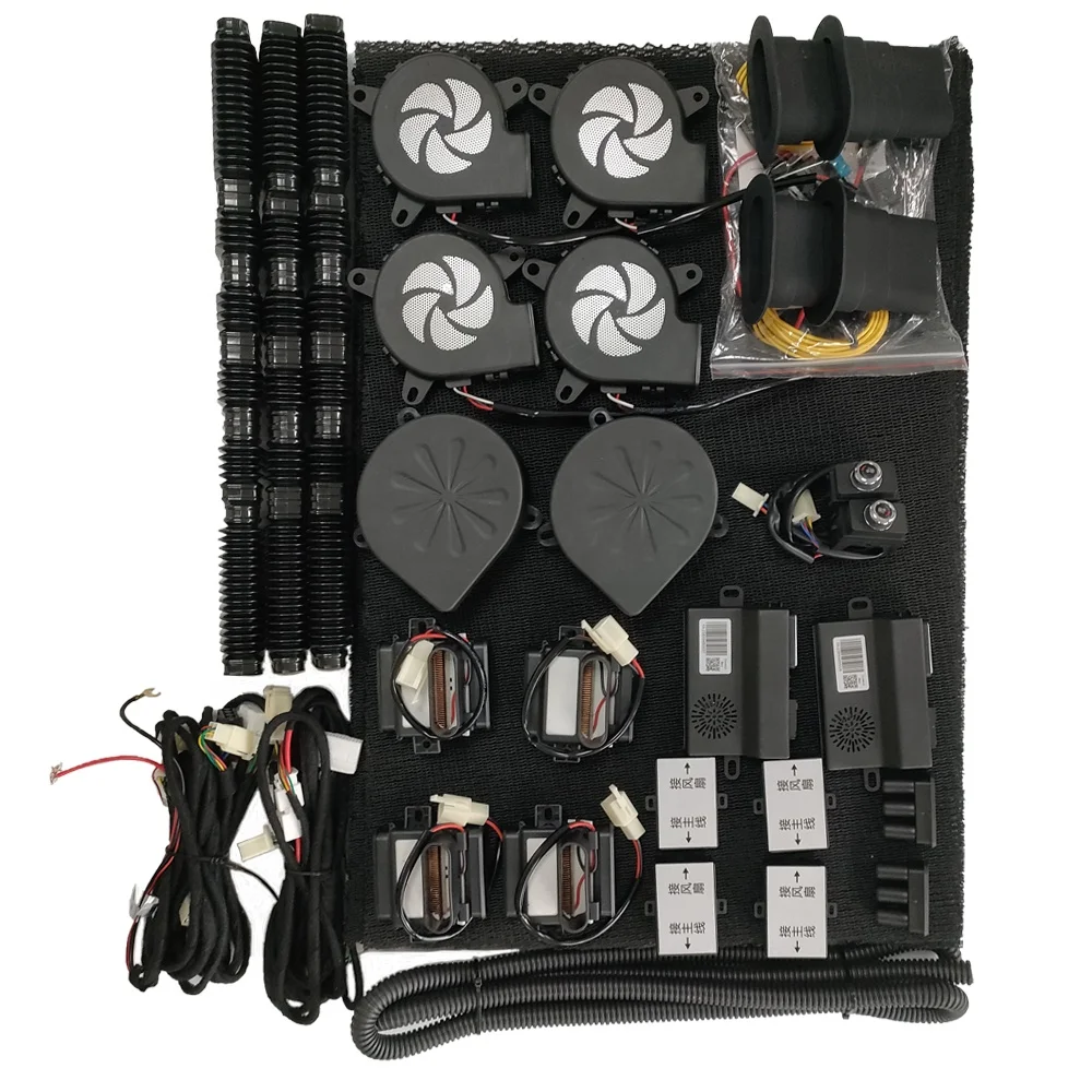 غطاء مقعد السيارة 12 فولت وسائد تبريد وتدفئة جلدية لوظيفة تهوية الراحة والاسترخاء #3