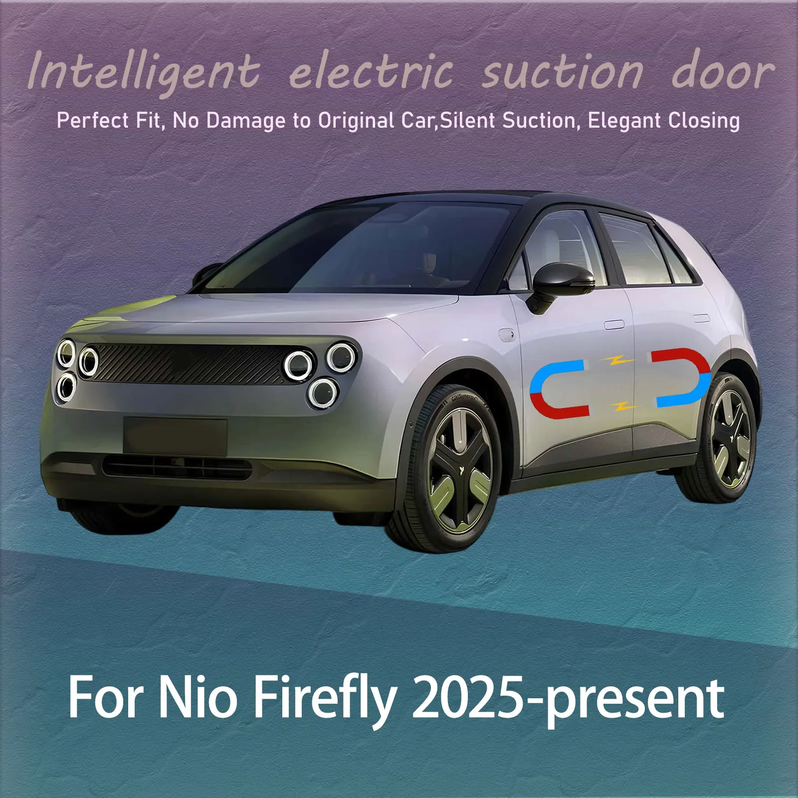

Electric Soft Close Door Kit For Nio Firefly 2025-Now Auto Silent Anti-Slam Suction Door System Automatic Quiet Closing Latch