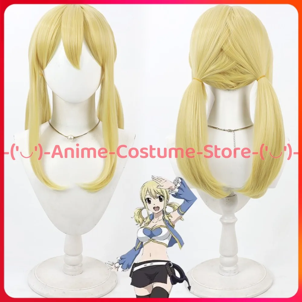 

Fairy Tail Heartfilia Lucy Косплей Парик Аниме Игровой Персонаж Хэллоуин Карнавальный Костюм Парики Термостойкие Синтетические Волосы