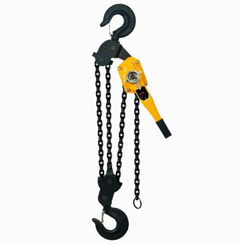 Brima Small Mini Portable 9t 9000kg 1.5m Height Hand Operated Manual Lever Block Chain Hoist Alloy Steel IP54