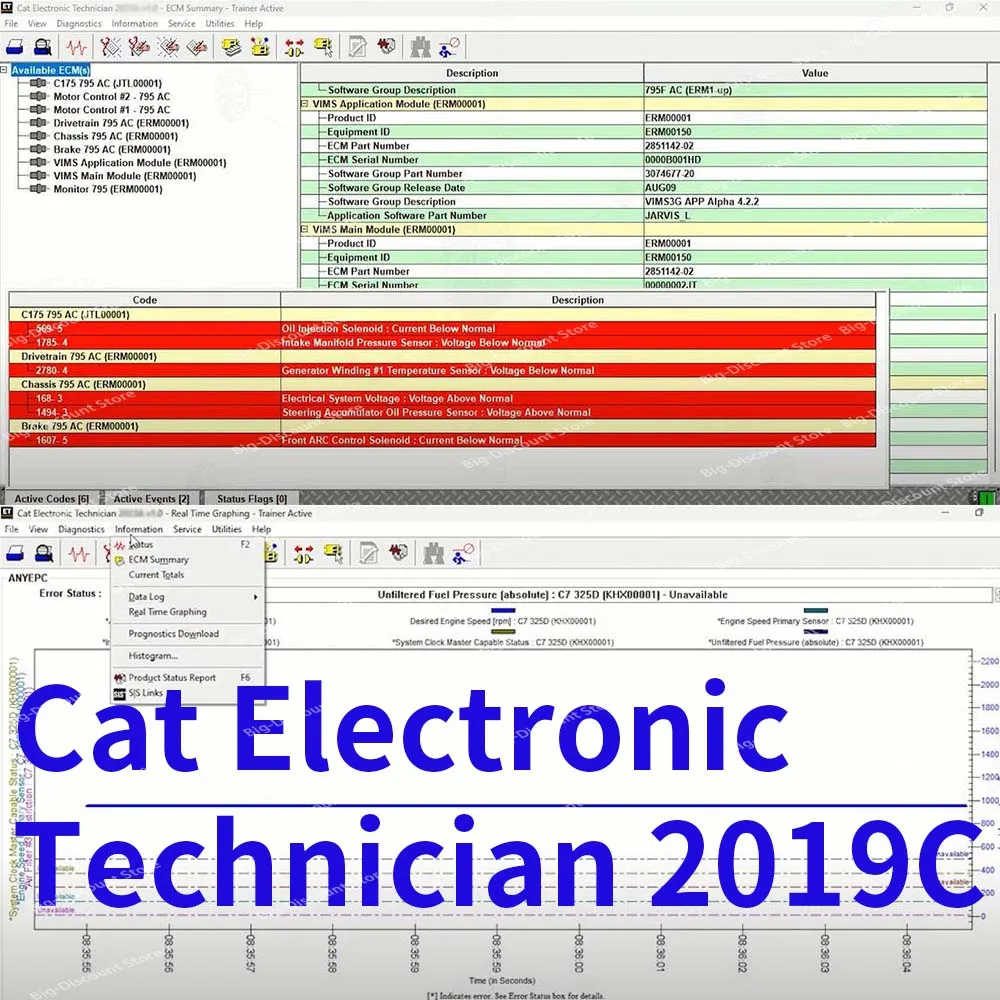 

2024 Hot For cat ET 2019C with Free Keygen diagnostic program for Red Caterpillar Electronic Technician