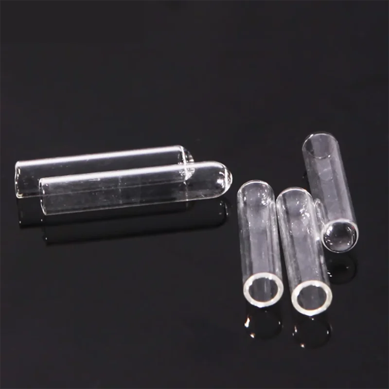 100PCS 6*30mm fermentation tube, Duchenne tube, small glass tube, small inverted tube, small microbial test tube