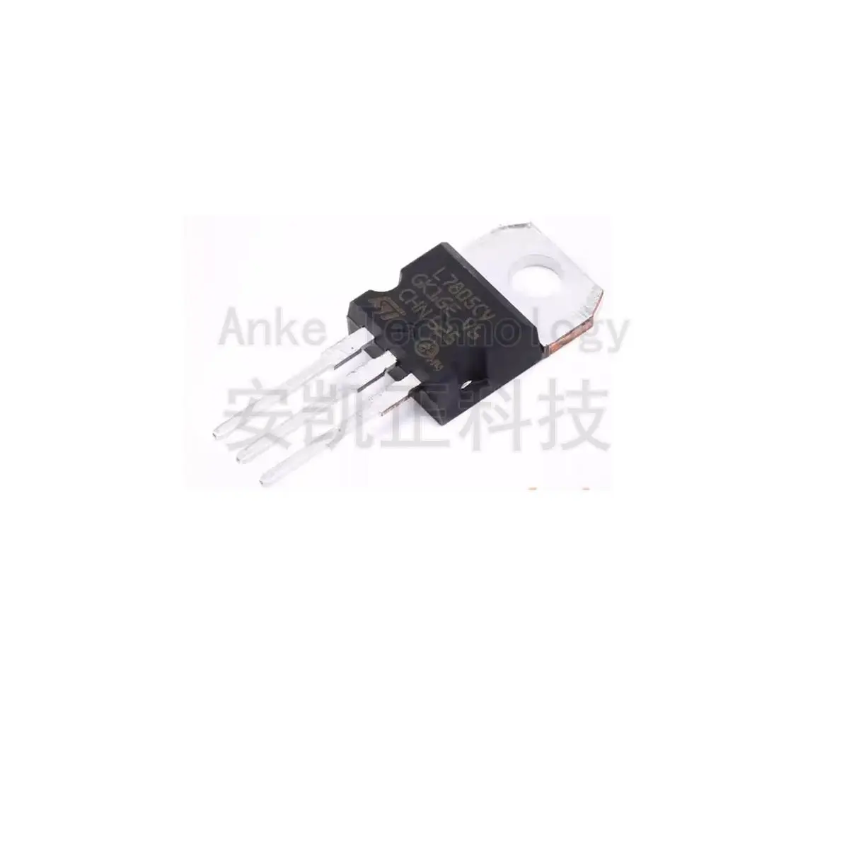 Original genuine product, direct plug-in, L7805CV-DG TO-220 linear voltage regulator chip, 5V 1.5A 10pcs