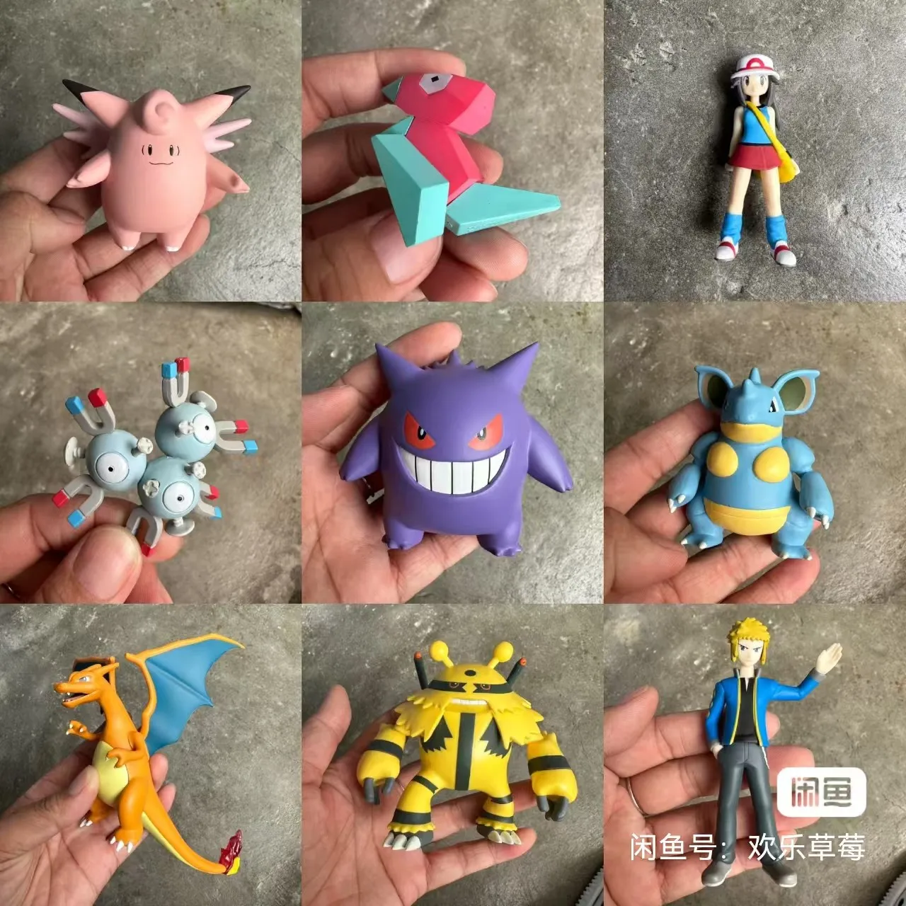 Genuine 1/20 Scale The World Articuno Moltres Zapdos Nidoking Milotic Garchomp Torterra Gengar Cute Action Figure Model Toys