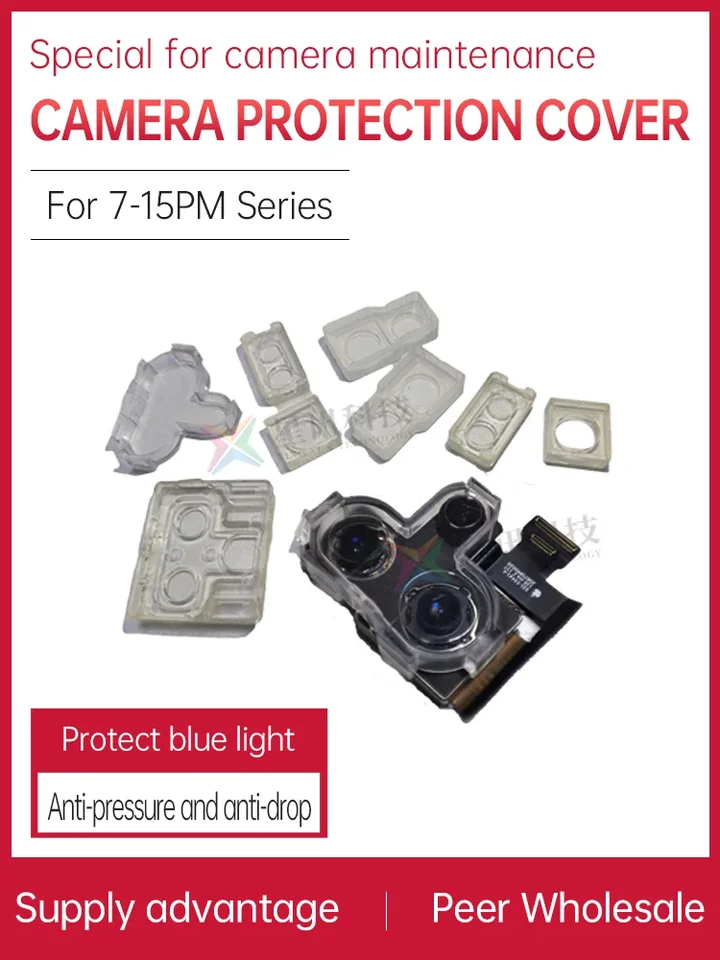 10 protectores Blu-ray para cámara de iPhone 7, 8, Plus, X, XS, XR, 11, 12, 13, 14, 15, Pro, Max, Plus, Mini, herramientas de reparación 6