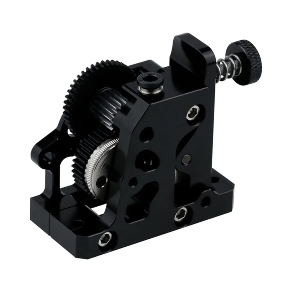 3D Printing Projects Hardened Steel Extruder Aluminum Alloy Shell Black Dual-drive Mechanism Exceptional Durability