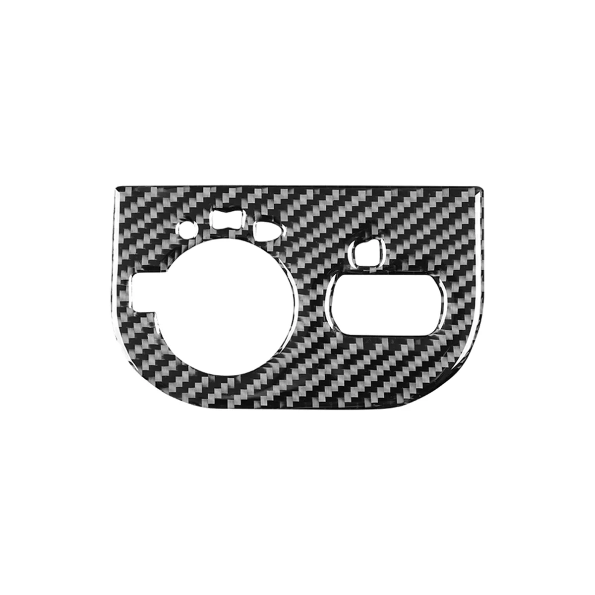 Carbon Fiber for Audi TT 8N 2001-2006 Headlight Switch Frame Cover Trim Decals Sticker Interior Accessories