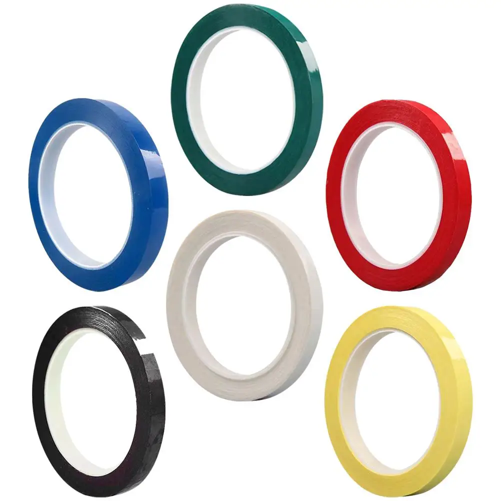 

6 Pcs Violin Tapes Colorful Fingerboard Stickers Beginners Cello Accessories Note Guide White Red Green Black Blue Yellow