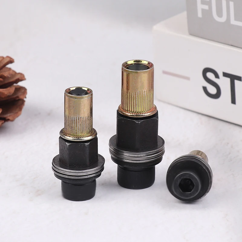 10pcs High Quality Hand Rivet Nut Tool Set Carbon Steel Manual Riveter Kit With M3-12 Nut Heads For DIY Repair Installation