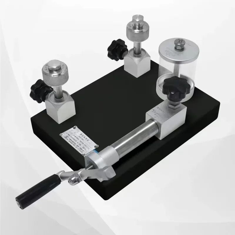 Portable Benchtop Hydraulic Pressure Calibrator 0-60Mpa Sensor Tester High Precision Industrial