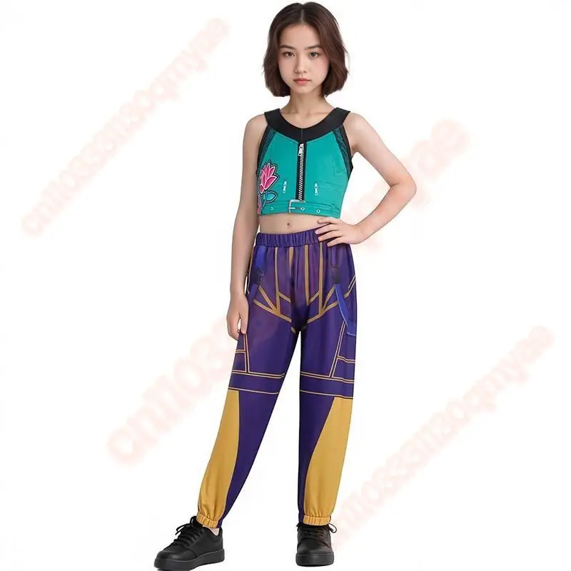 2025 caçadores de demônios cosplay trajes para meninas zoey mira rumi fantasia roleplay outfits kpop halloween carnaval festa ternos