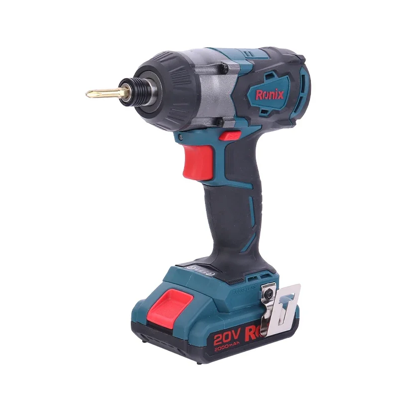 

Ronix 8906 Power Screw Drivers Rechargeable Lithium Battery 20V Cordless Brushless Impact Drill Electric Screwdriver