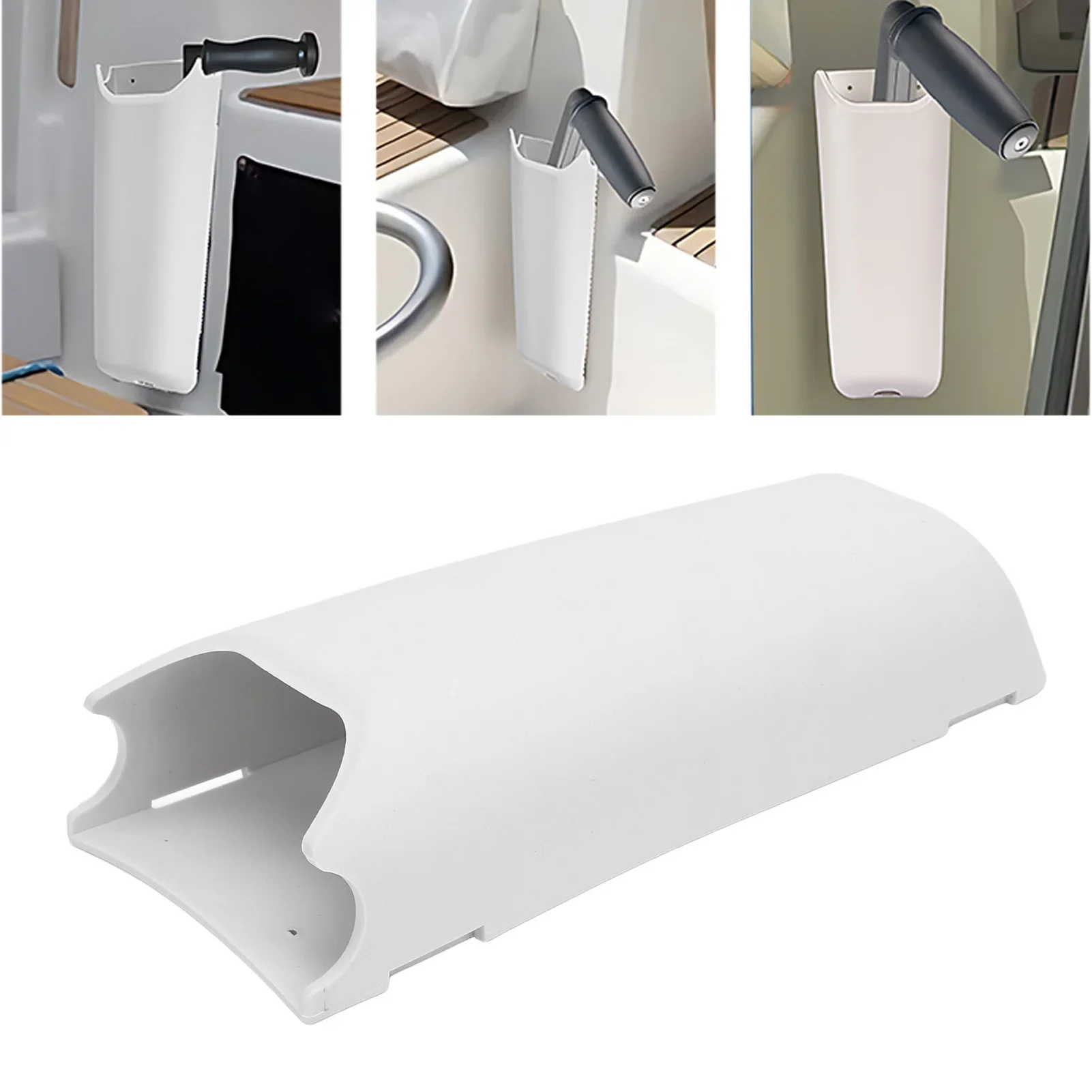 1pc Marine Sail Boat PVC Winch Handle Holder Waterproofing Boat Winch Handle Pocket Flexible Storage Holder
