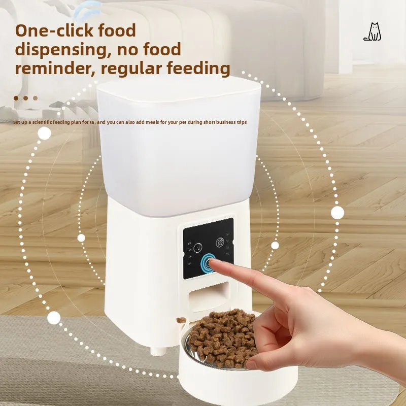 Pet automatic feeder Cat pet intelligent feeder Smart device Timed automatic feeding