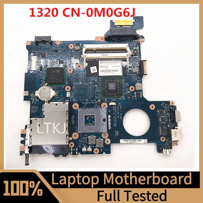 

CN-0M0G6J 0M0G6J M0G6J Mainboard For DELL V1320 1320 Laptop Motherboard KAL80 LA-4232P GM45 100% Full Tested Working Well