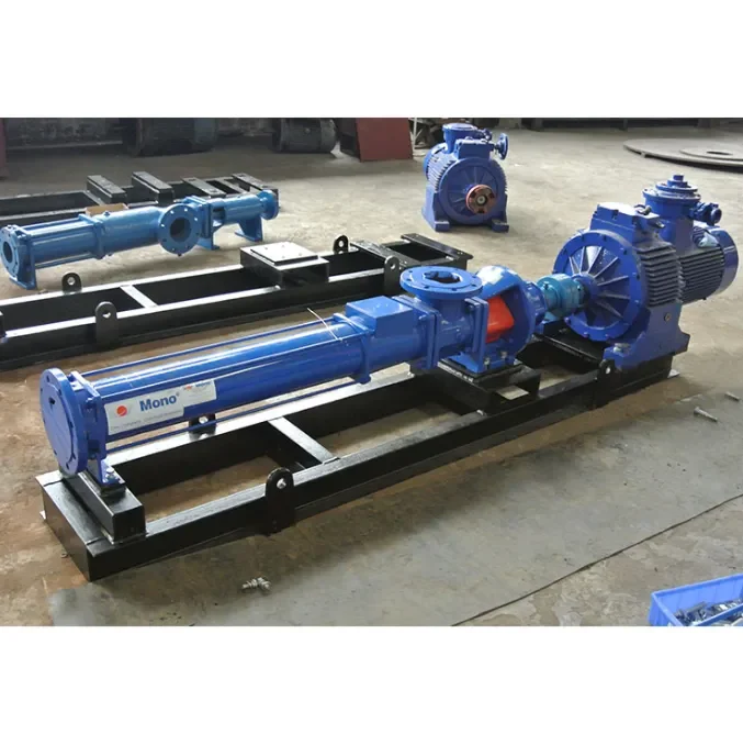 G Sanitary High Viscosity Liquid Positive Displacement Rotary Progressive Cavity Single Screw Mono Pump with Hopper