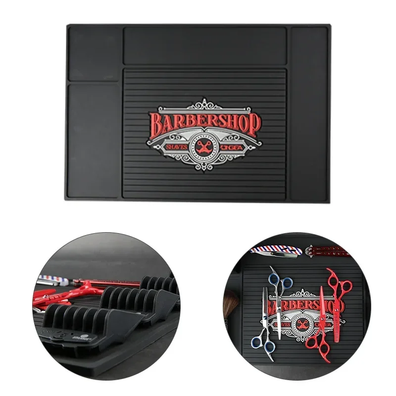 1pc Haircut Tools Storage Mat Storage Cushion Non-slip Mat Anti-skid Mat for Hair Salon Storage Barber Hair Dresser Accessories