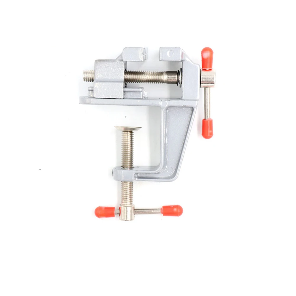 Bench Vise  Table Screw Vise Aluminium Alloy 30mm Table Bench Clamp Vise for DIY Craft Mold Fixed Repair Tool