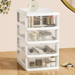 Desktop Storage Box Drawer Type Storage Cabinet Office Desk Storage Boxes Cosmetics Stationery Debris Rack Closet Organizer